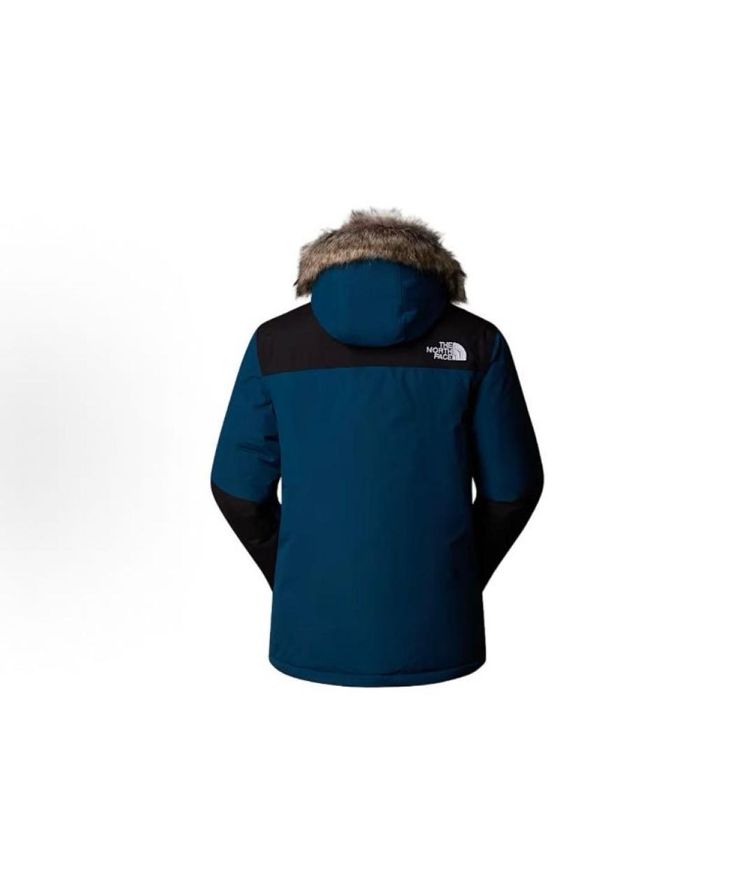 THE NORTH FACE Темно-синяя полиэстеровая парка, фото 2