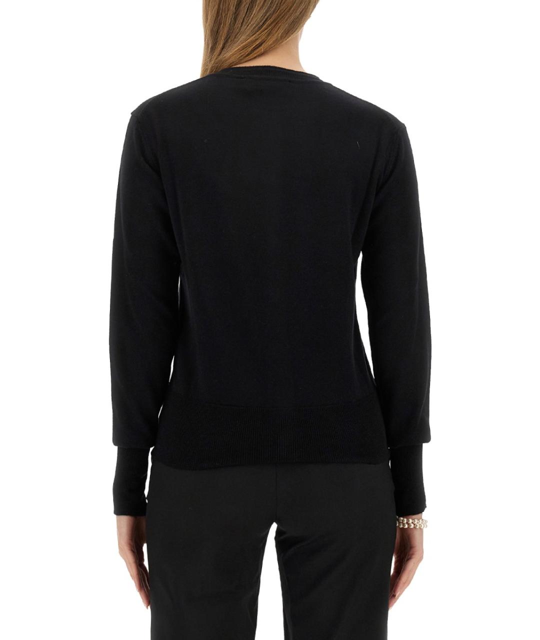 VIVIENNE WESTWOOD Черный шерстяной кардиган, фото 3