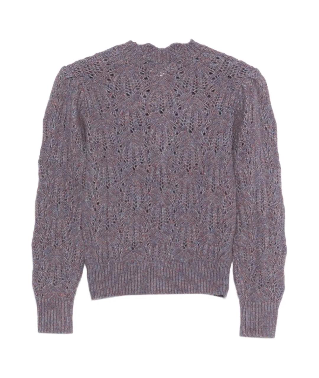 ISABEL MARANT ETOILE Фиолетовый шерстяной джемпер / свитер, фото 1