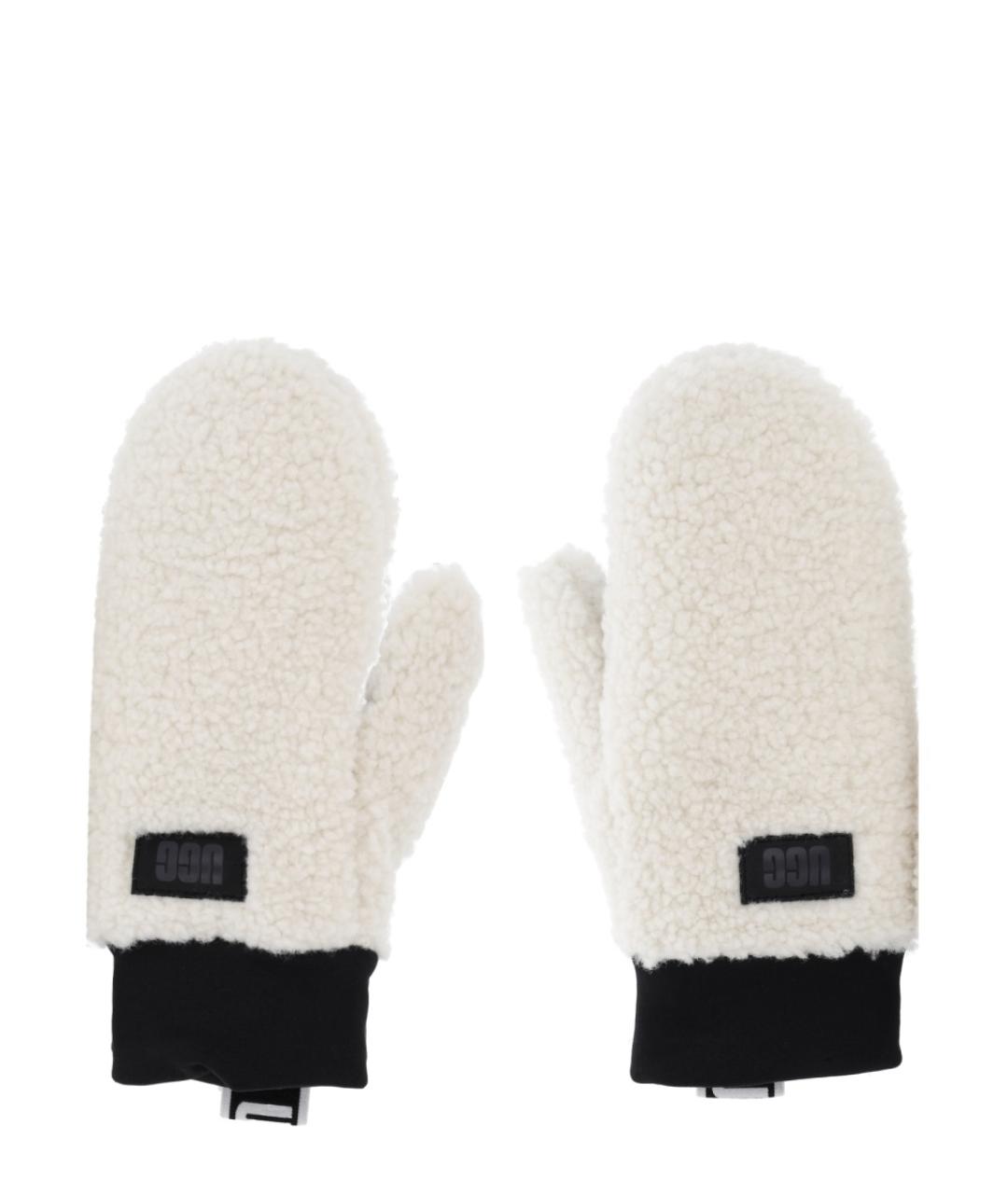 UGG AUSTRALIA Белые перчатки, фото 1