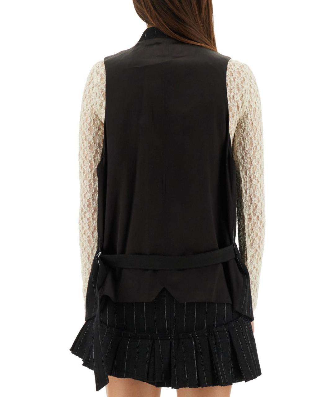 ISABEL MARANT Черный хлопковый жилет, фото 4