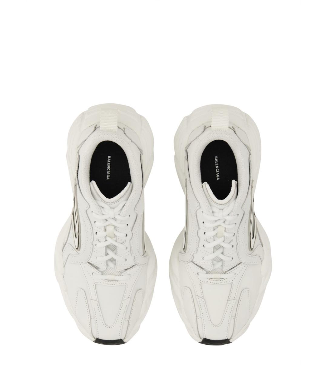 BALENCIAGA Белые текстильные кроссовки, фото 6