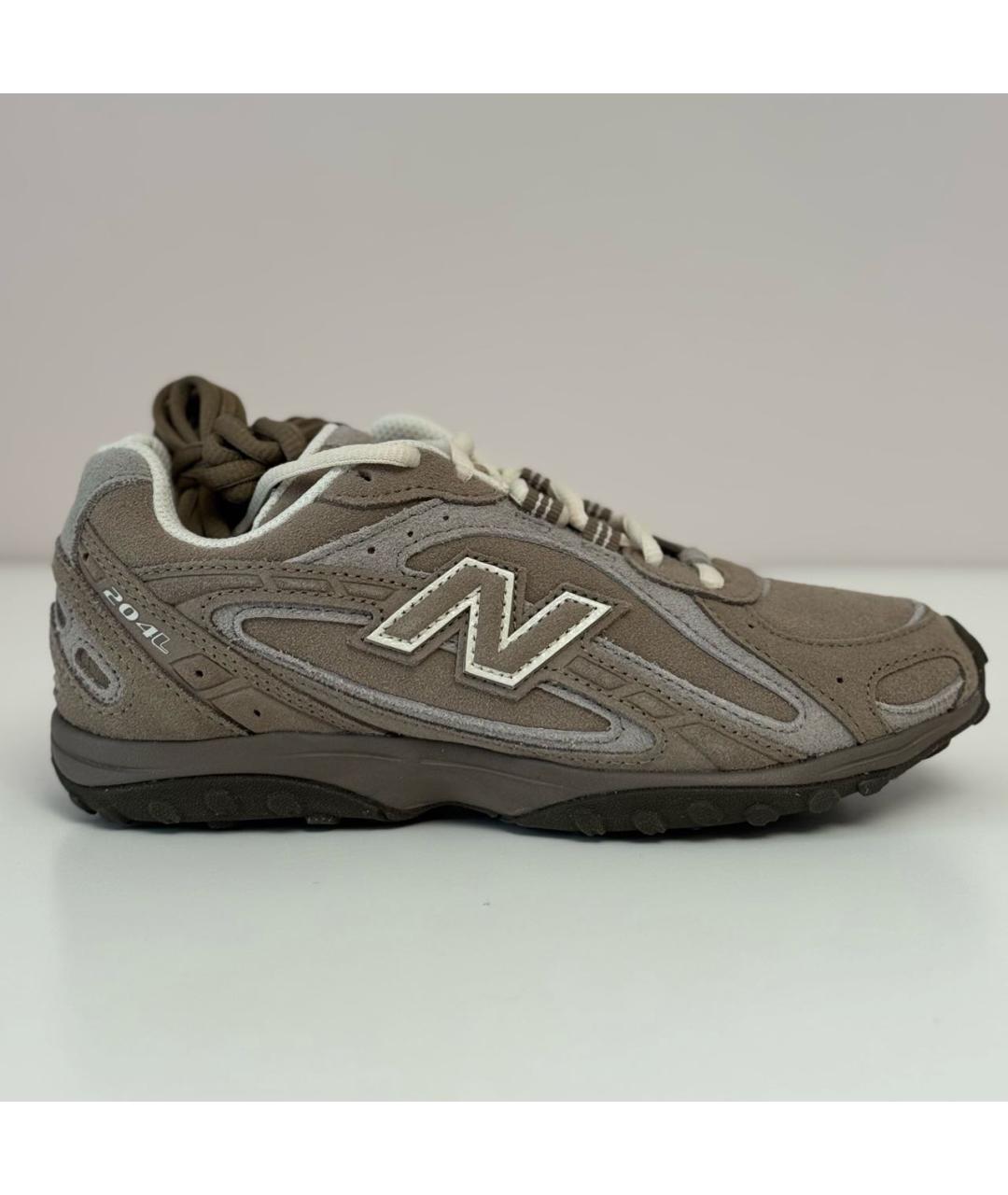 NEW BALANCE Коричневые замшевые кроссовки, фото 4