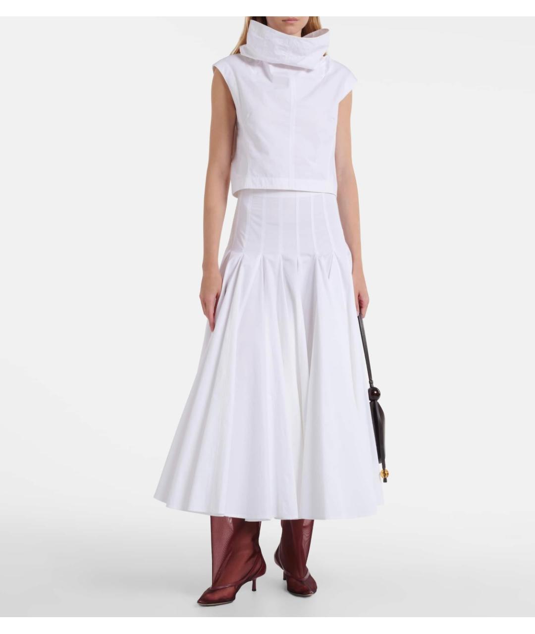 JACQUEMUS Бордовые сапоги, фото 8