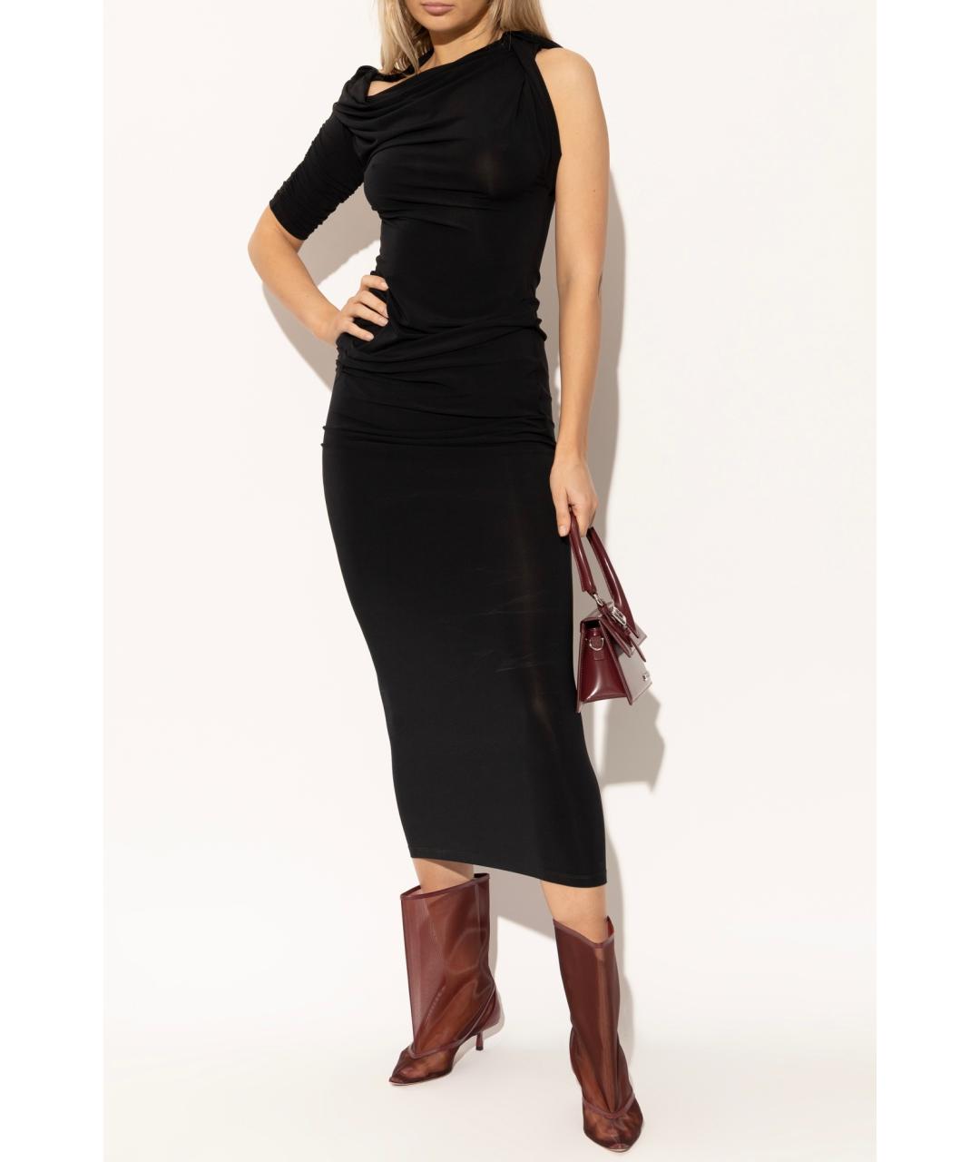 JACQUEMUS Бордовые сапоги, фото 7