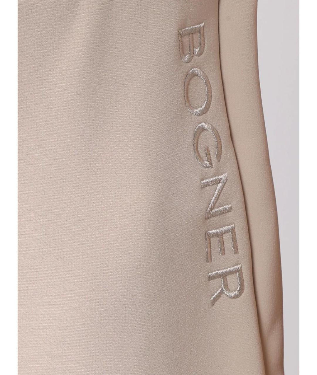 BOGNER Бежевые леггинсы и велосипедки, фото 5