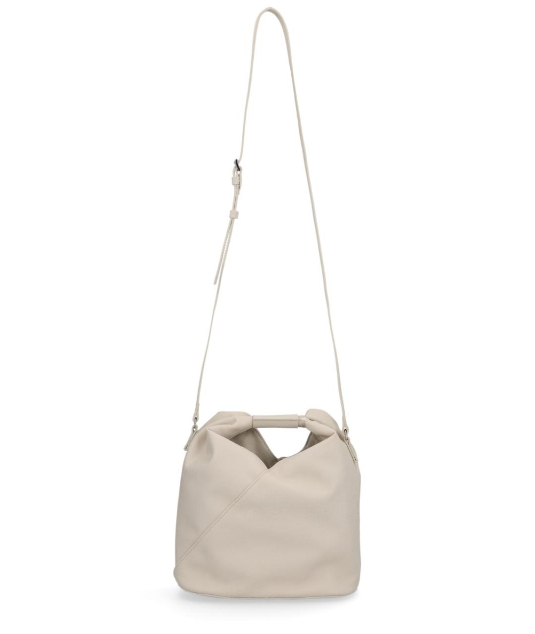 MM6 MAISON MARGIELA Белая синтетическая сумка через плечо, фото 1