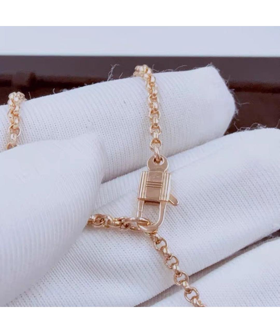 HERMES Розовый браслет из розового золота, фото 7