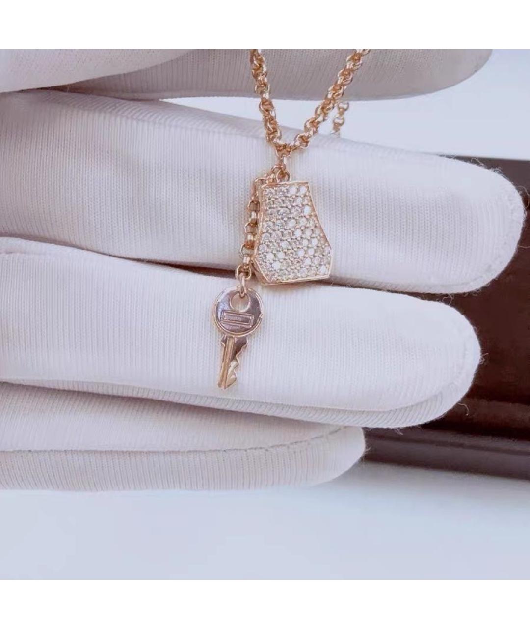 HERMES Розовый браслет из розового золота, фото 3