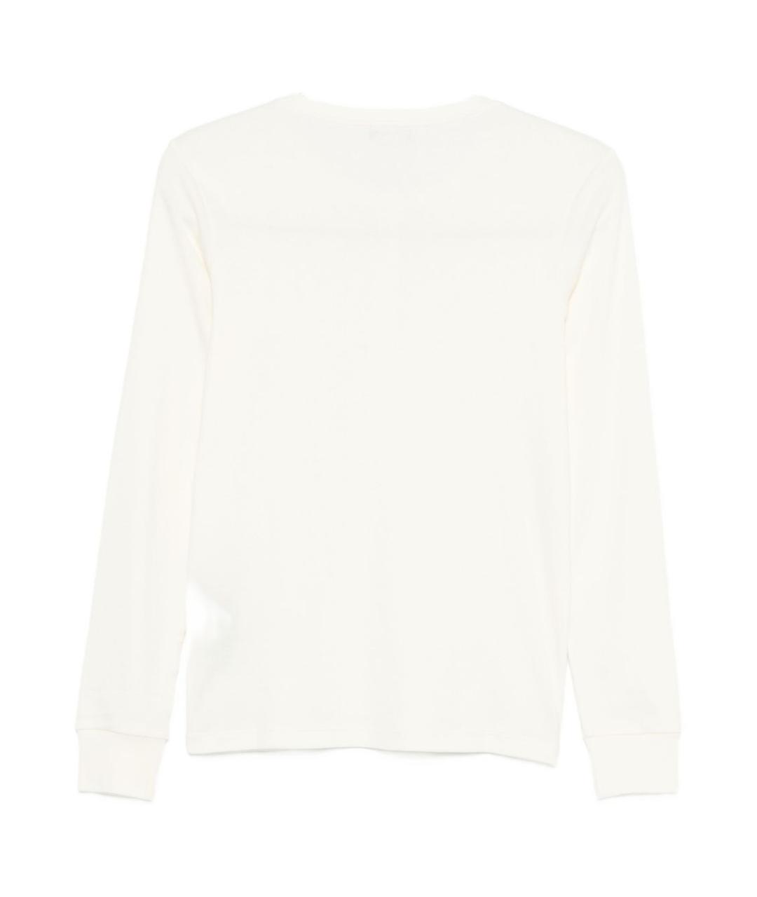 EMPORIO ARMANI Белая хлопковая пижама, фото 2