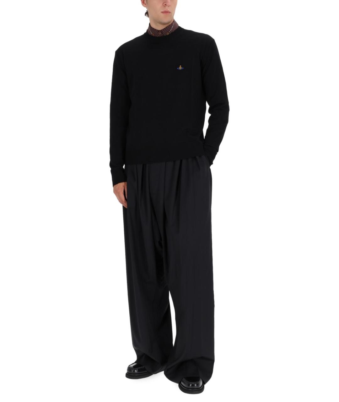 VIVIENNE WESTWOOD Черный шерстяной джемпер / свитер, фото 2