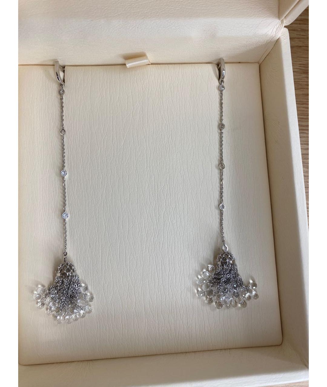 YANA JEWELLERY Белые серьги из белого золота, фото 7