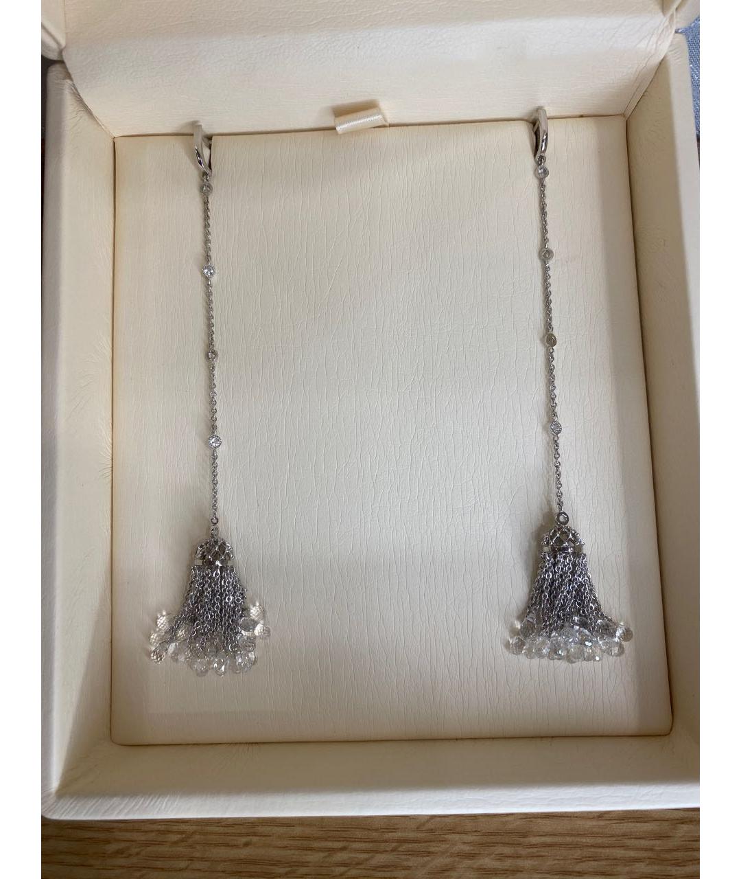 YANA JEWELLERY Белые серьги из белого золота, фото 3