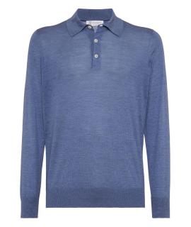 BRUNELLO CUCINELLI Поло с длинным рукавом