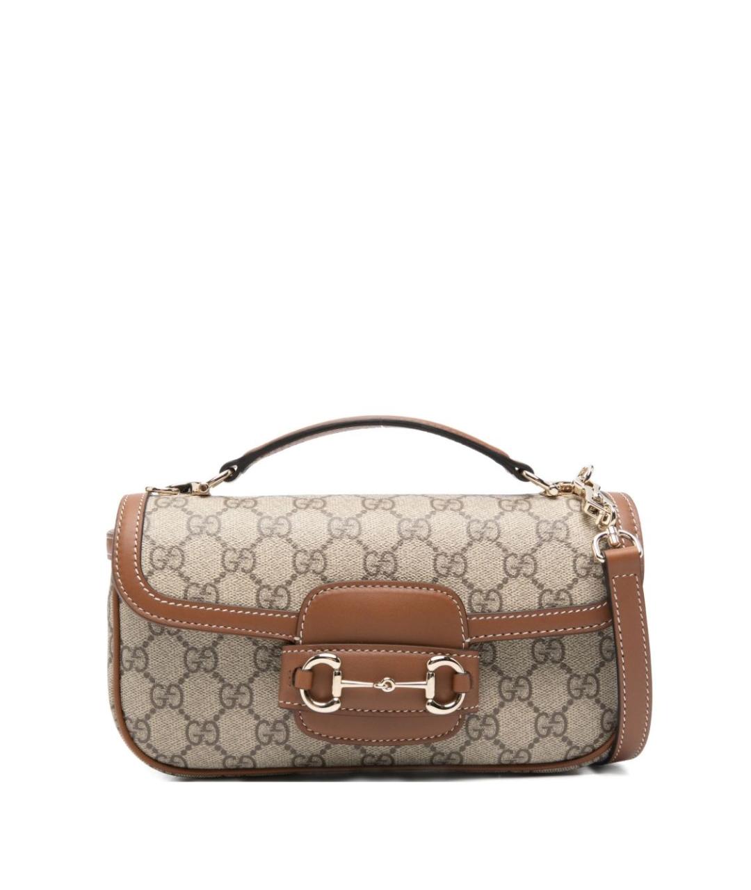 GUCCI Мульти тканевая сумка с короткими ручками, фото 1