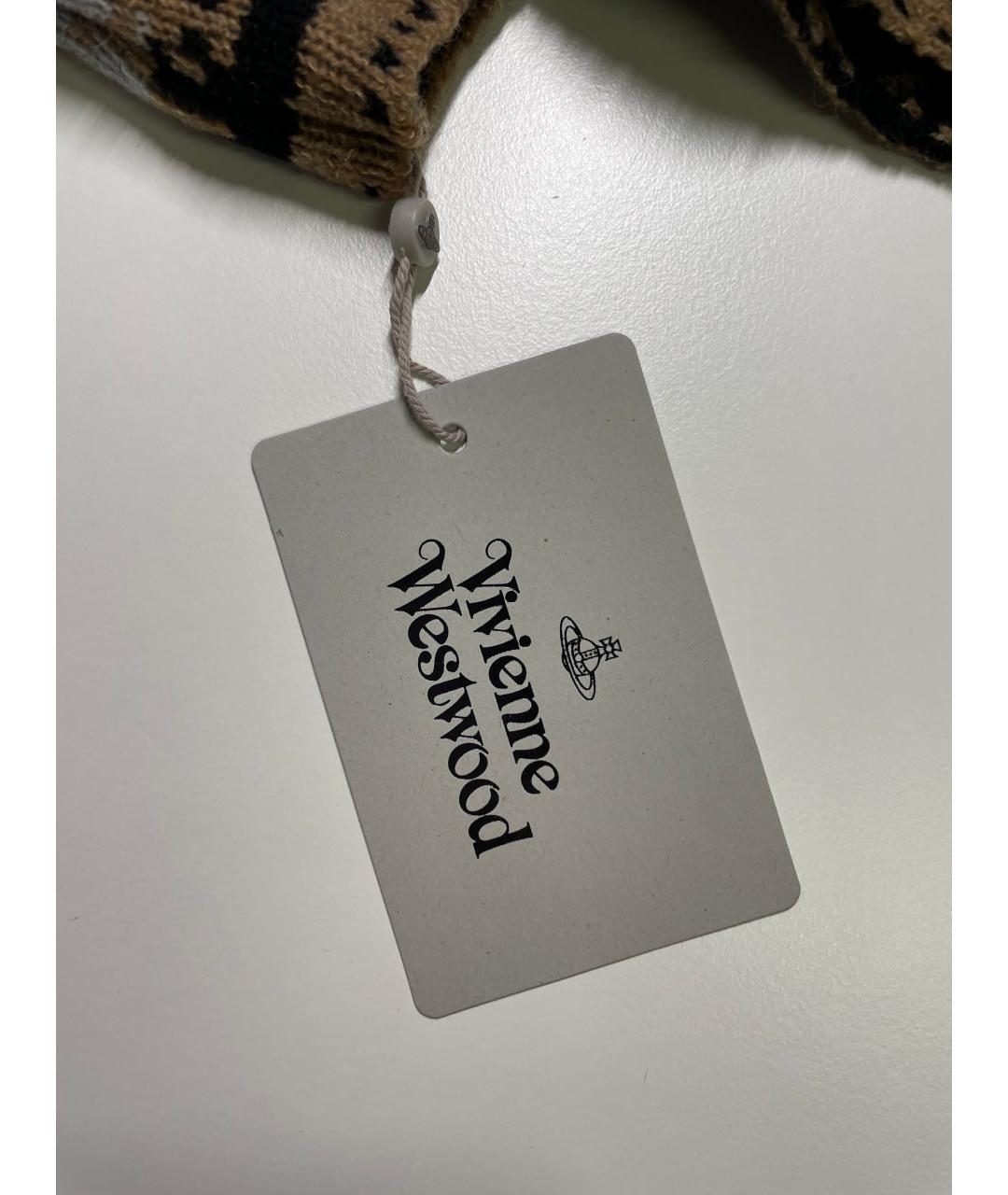 VIVIENNE WESTWOOD Синяя шерстяная шапка, фото 3