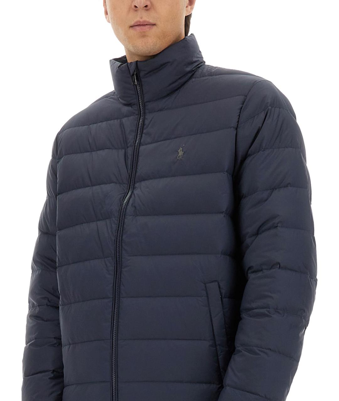 POLO RALPH LAUREN Синяя полиэстеровая куртка, фото 5