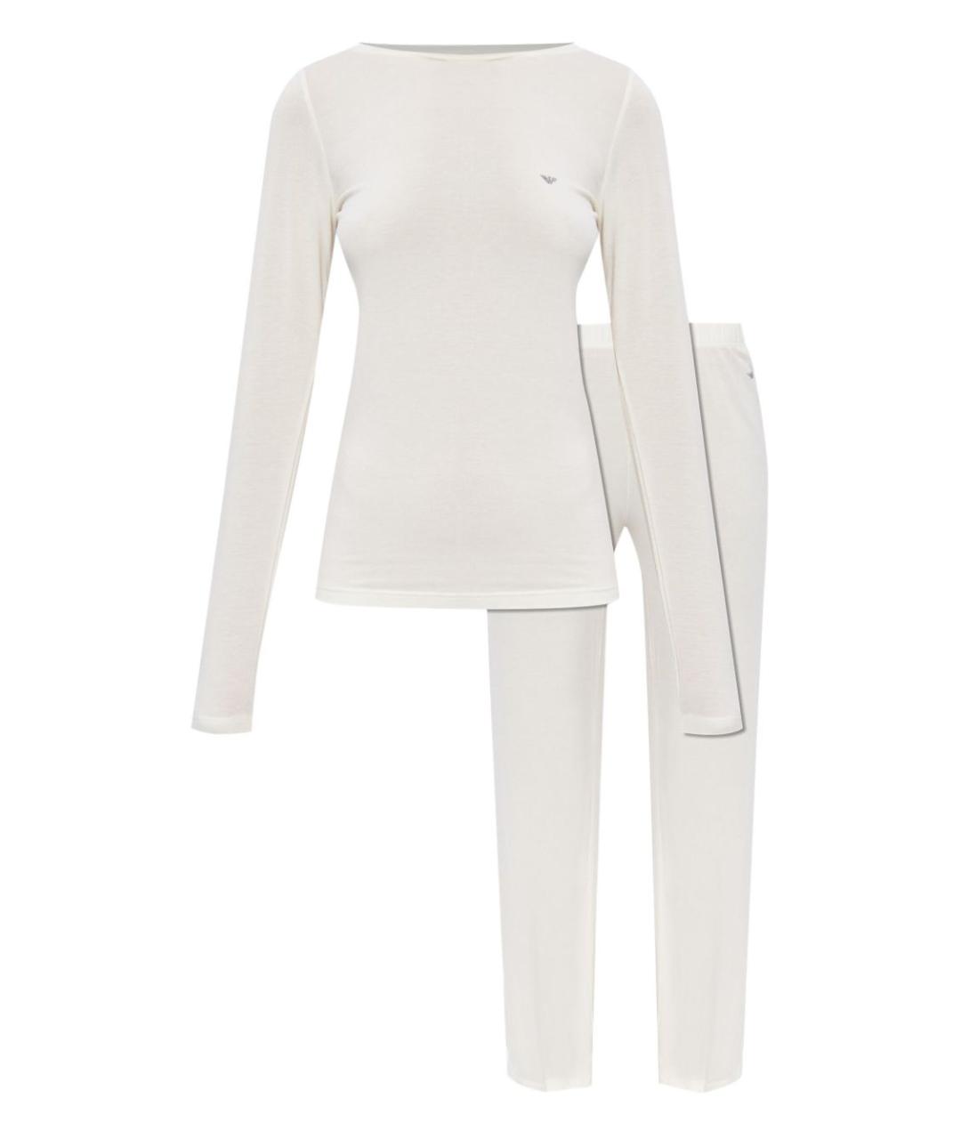 EMPORIO ARMANI Белая пижама, фото 1