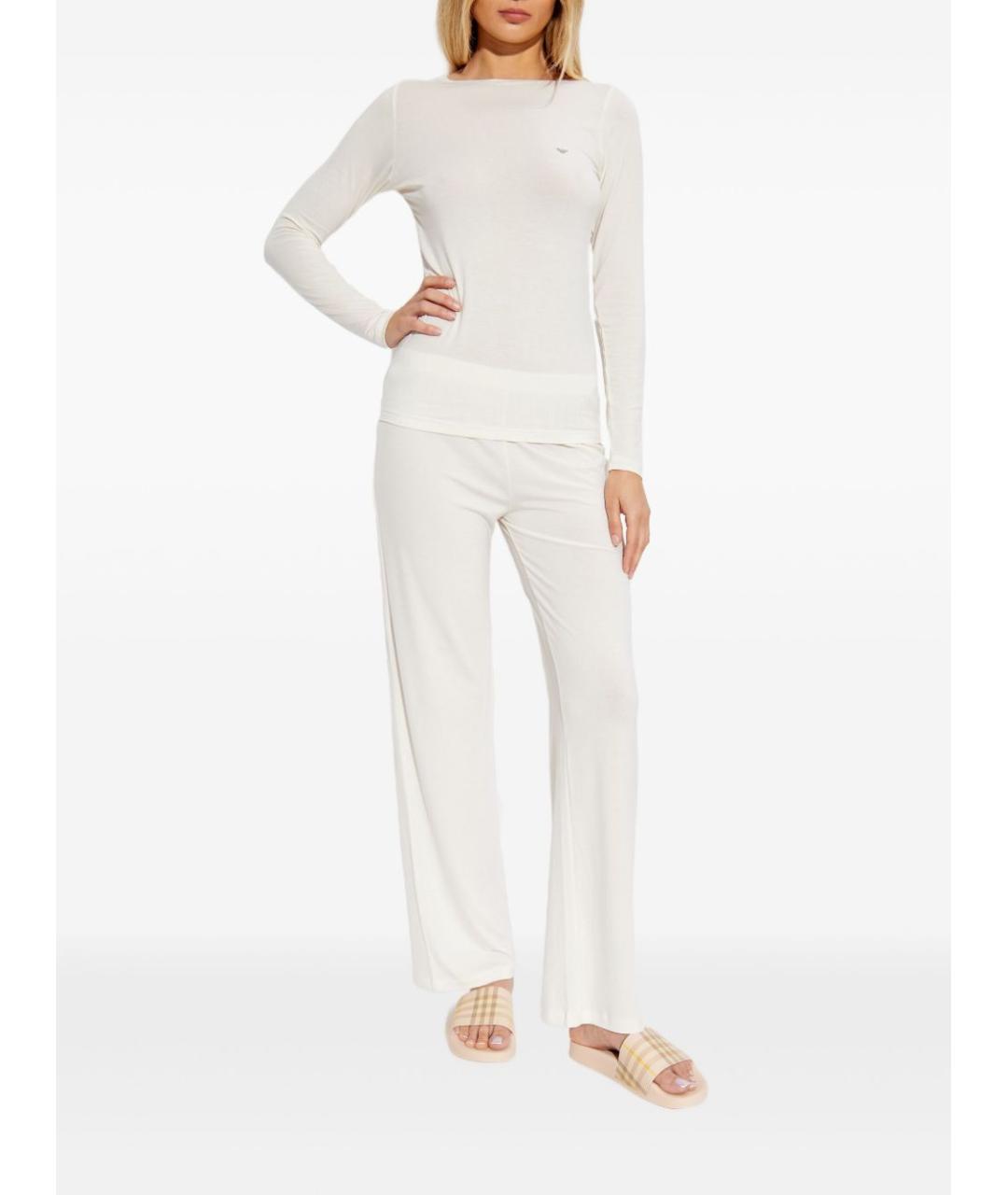 EMPORIO ARMANI Белая пижама, фото 5