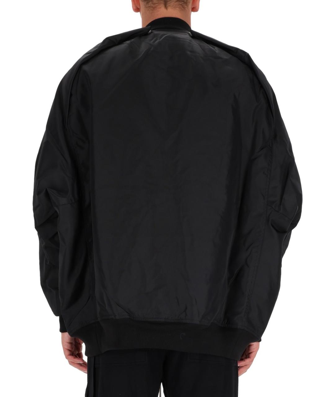 RICK OWENS DRKSHDW Черный полиамидовый пиджак, фото 4