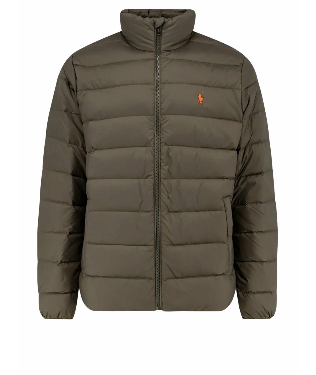 POLO RALPH LAUREN Зеленая полиэстеровая куртка, фото 1