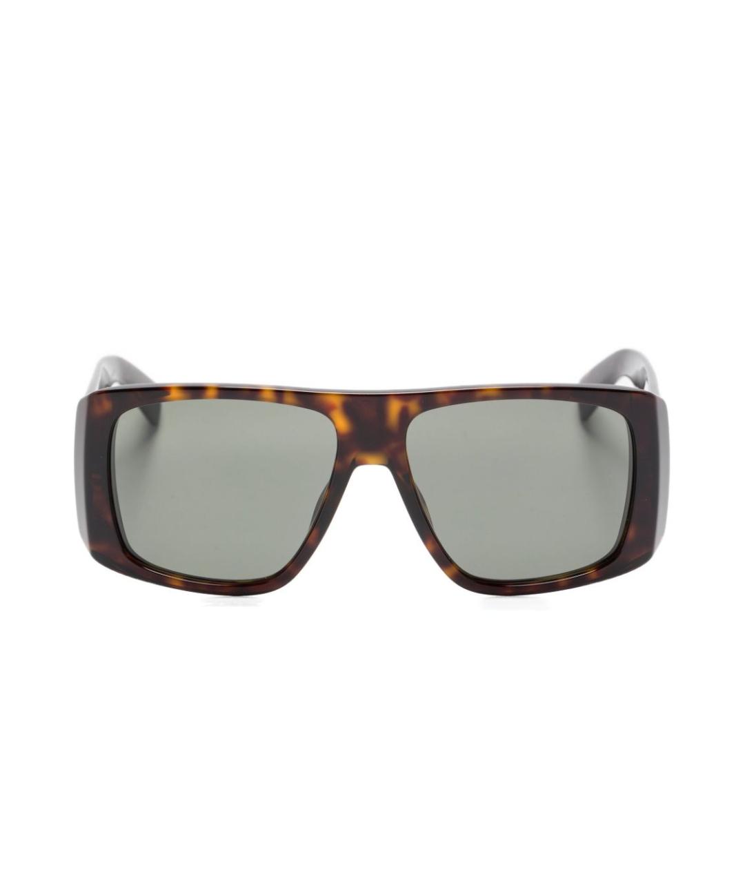 SAINT LAURENT Мульти пластиковые солнцезащитные очки, фото 1