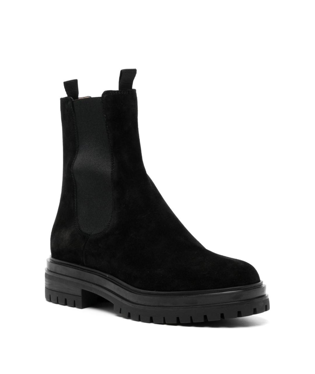 GIANVITO ROSSI Черные ботинки, фото 4