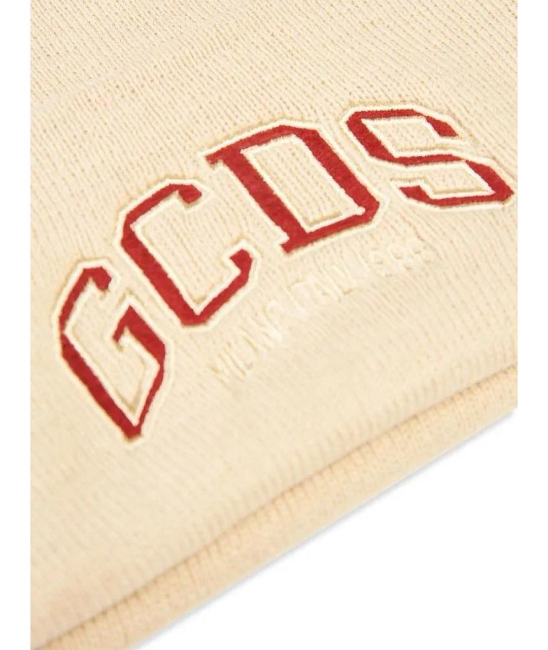 GCDS Бежевая шапка, фото 3
