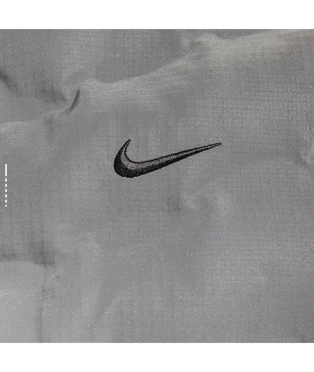 NIKE Серый полиэстеровый жилет, фото 7