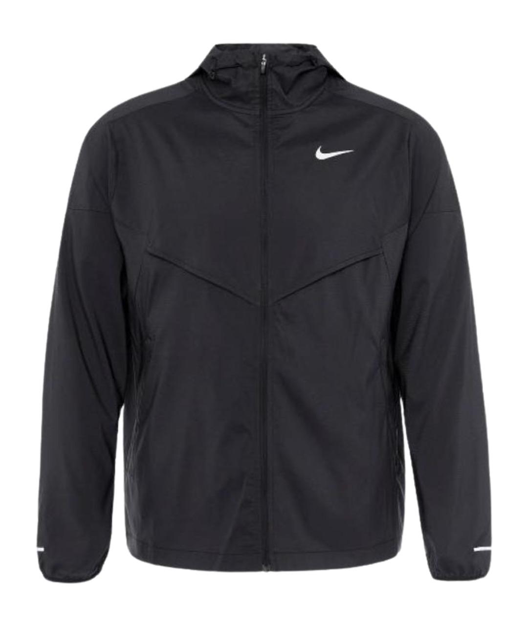 NIKE Черная полиэстеровая куртка, фото 1