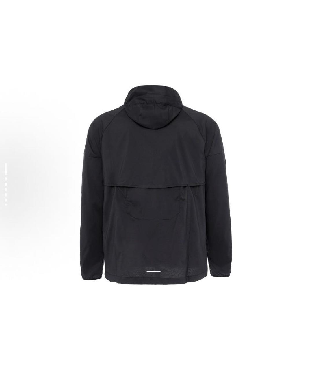 NIKE Черная полиэстеровая куртка, фото 2
