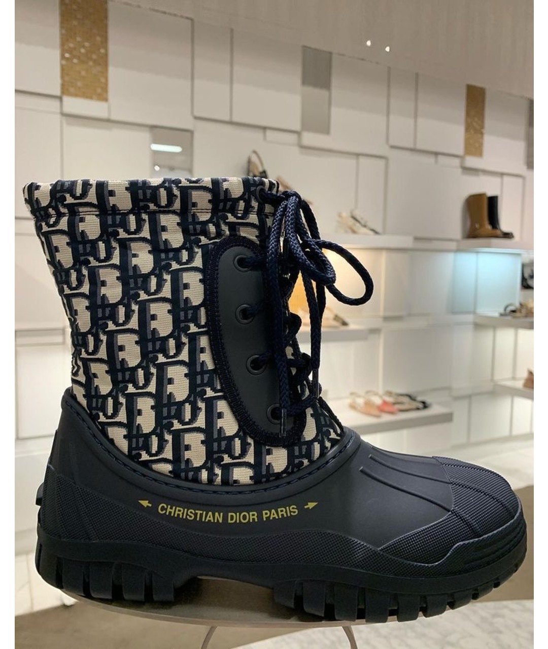 CHRISTIAN DIOR Резиновые сапоги, фото 4