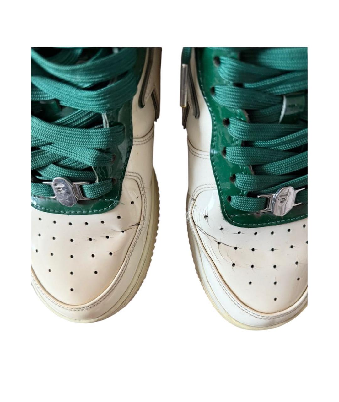 BAPE Белые низкие кроссовки / кеды, фото 3