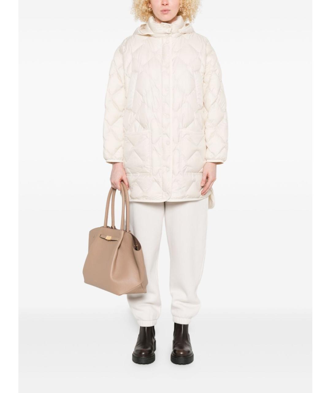 WOOLRICH Белая полиэстеровая куртка, фото 4