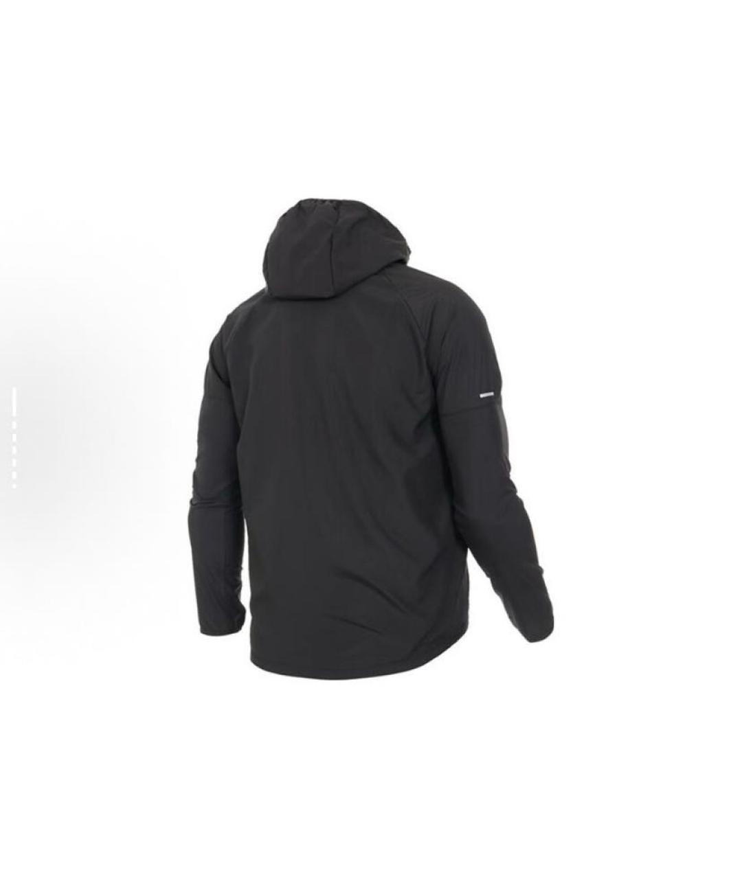 NIKE Черная полиэстеровая куртка, фото 2