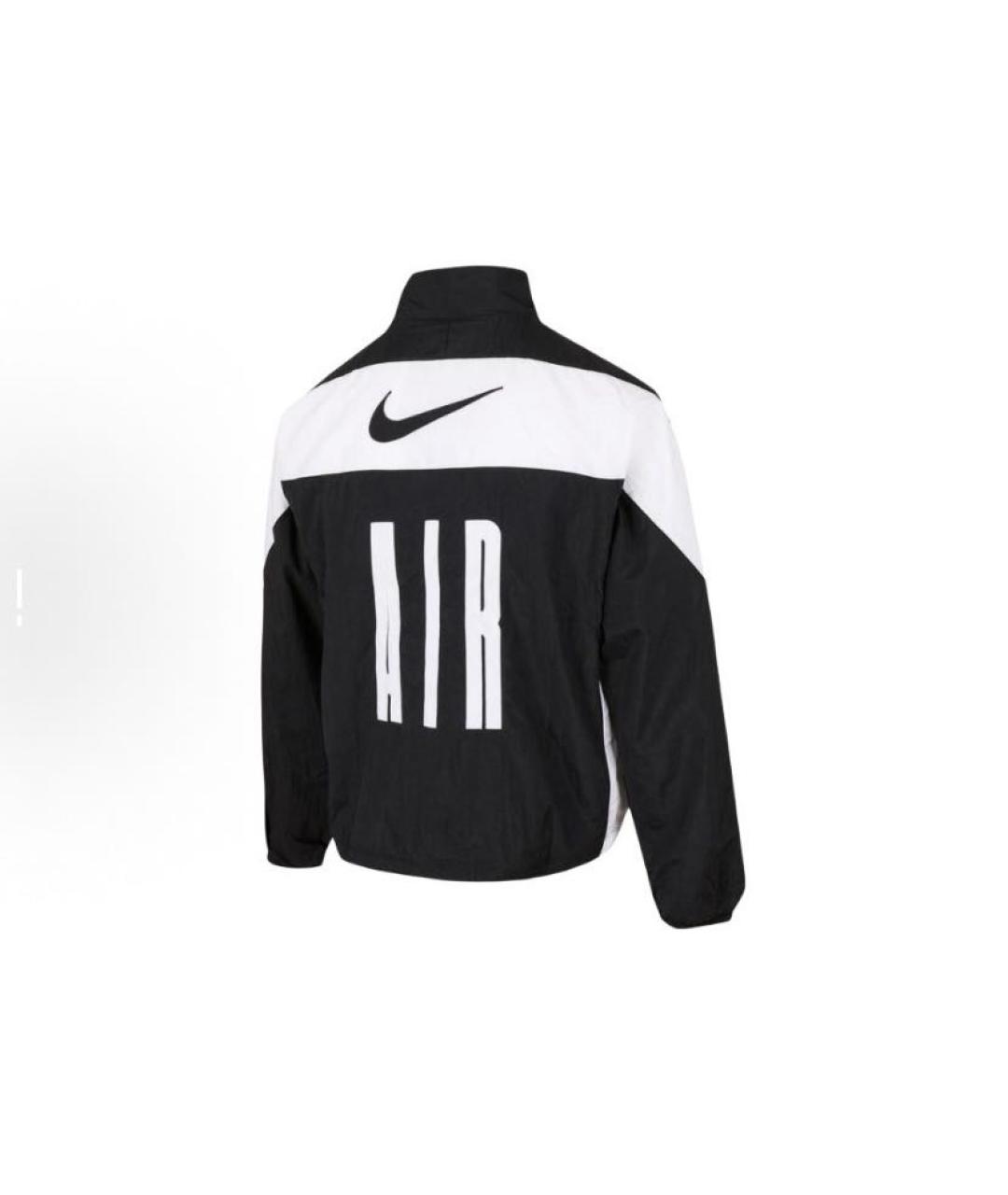 NIKE Черная полиэстеровая куртка, фото 2