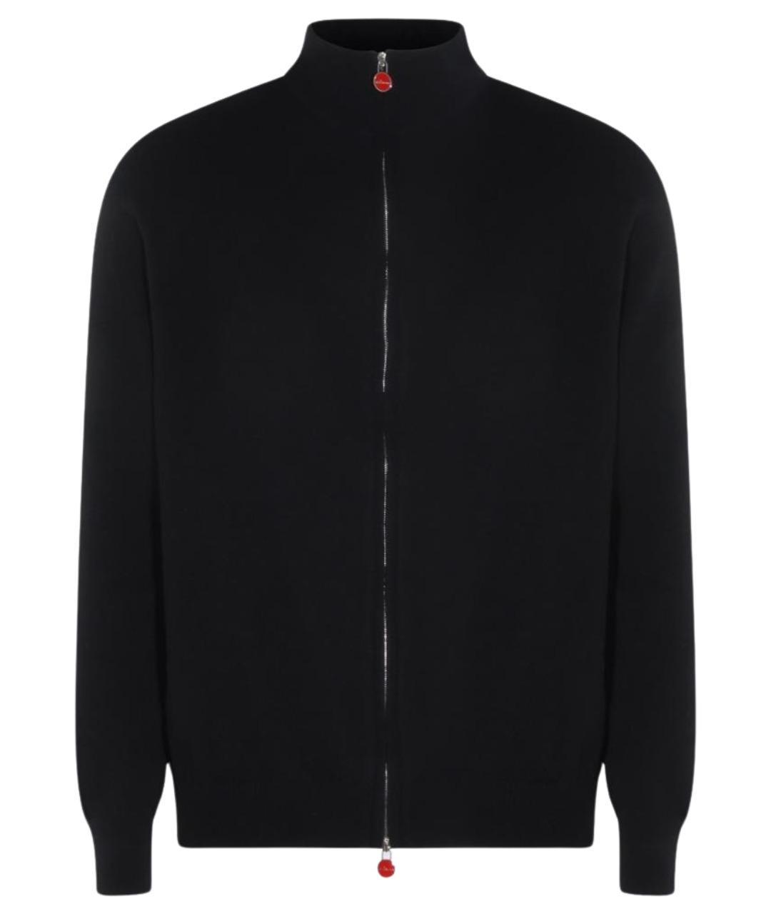 KITON Черный шерстяной джемпер / свитер, фото 1