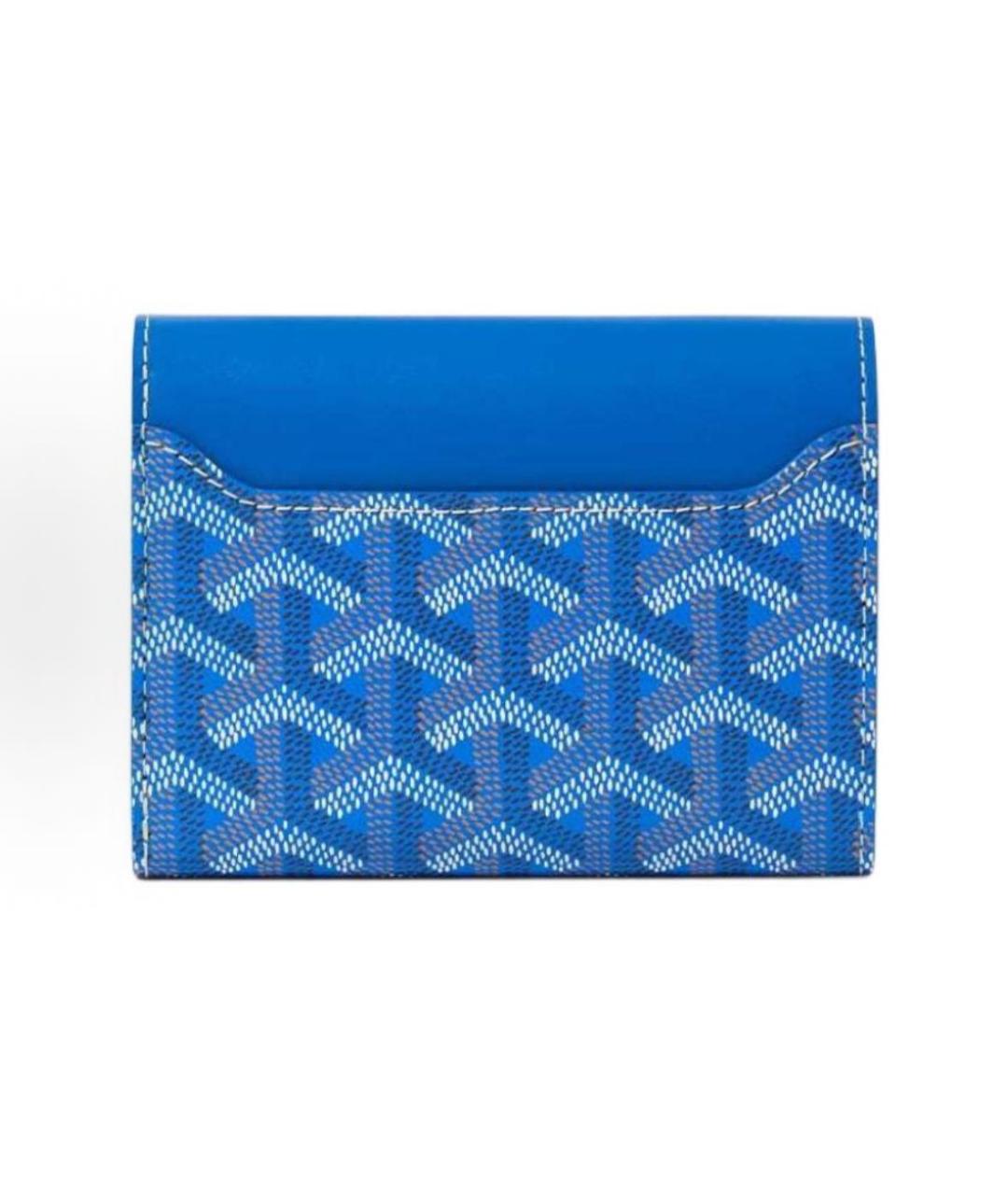 GOYARD Синий кошелек, фото 2