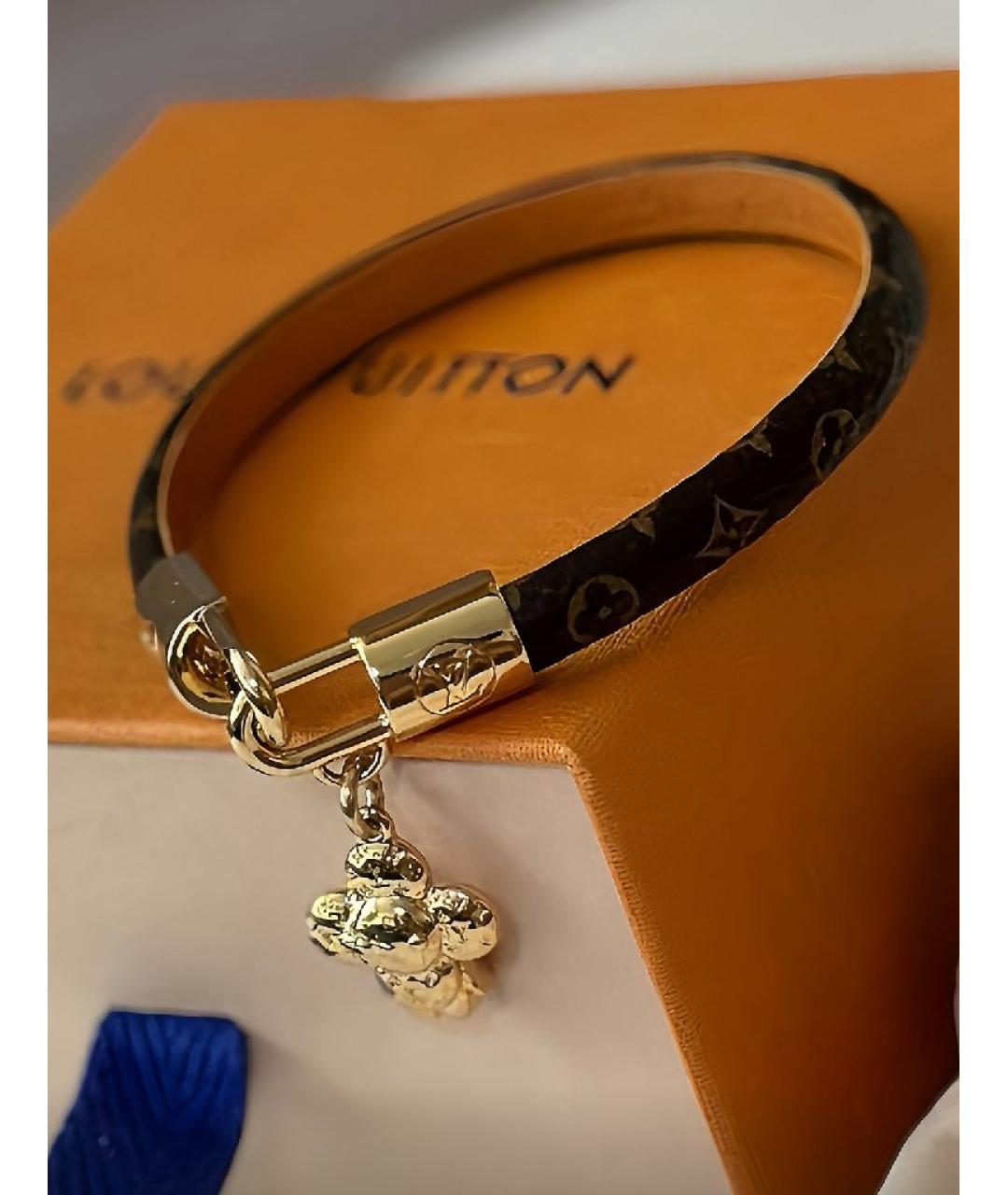 LOUIS VUITTON Коралловый браслет из желтого золота, фото 4
