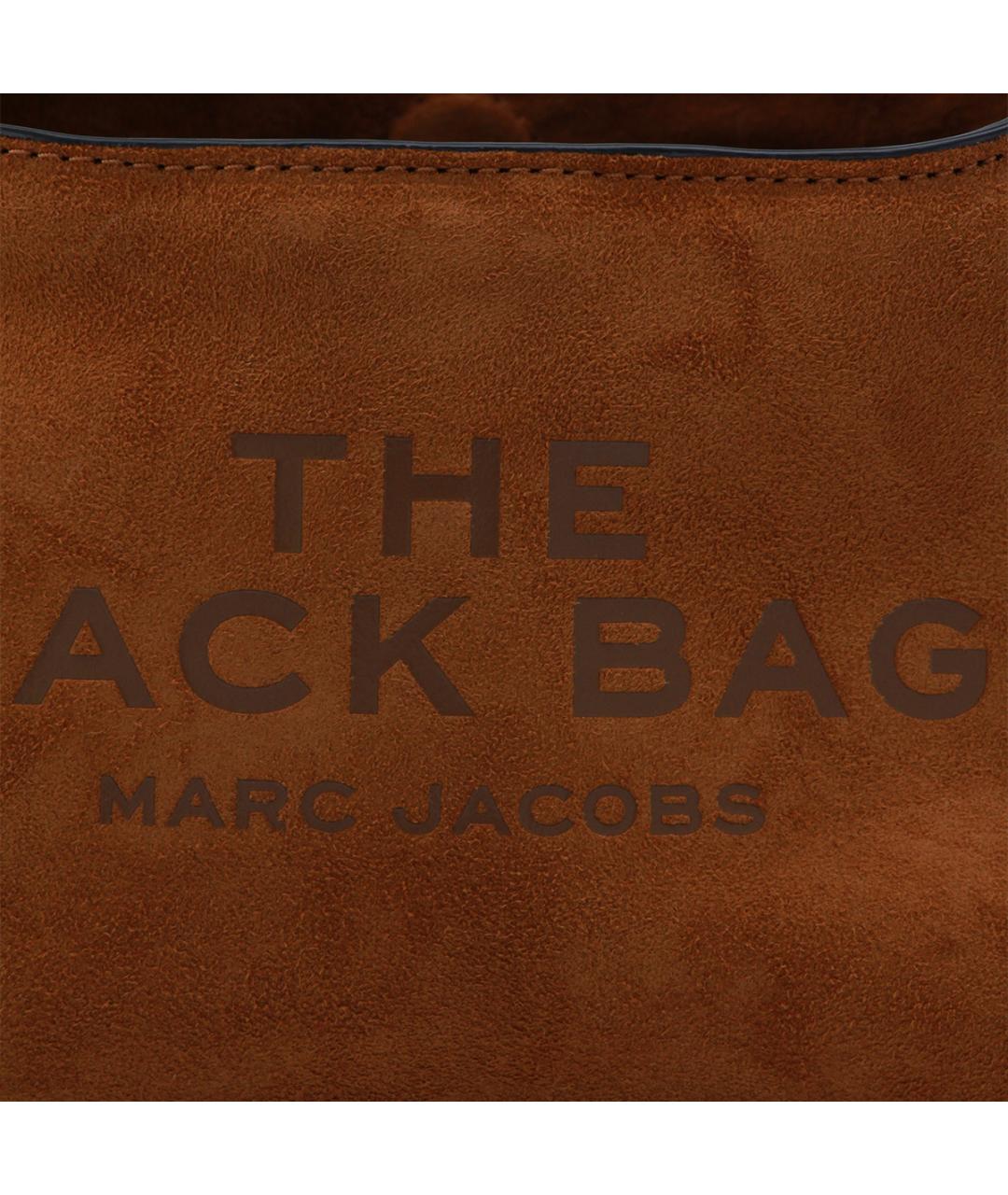 MARC JACOBS Коричневая замшевая сумка через плечо, фото 4