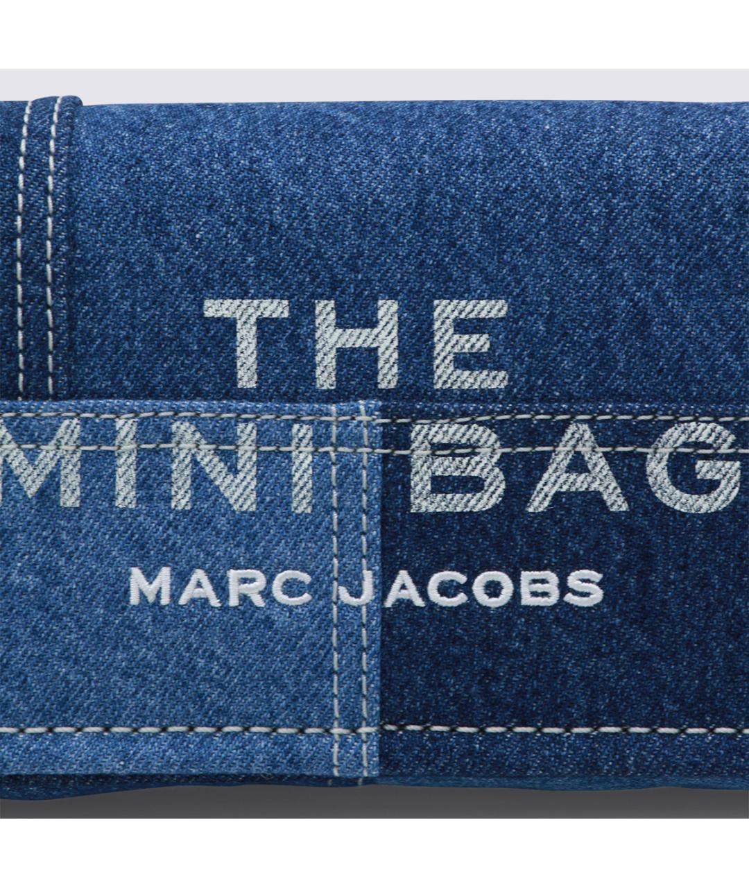 MARC JACOBS Синяя деним сумка через плечо, фото 4