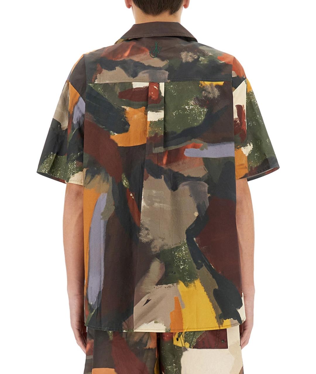 J.W.ANDERSON Мульти хлопковая кэжуал рубашка, фото 4