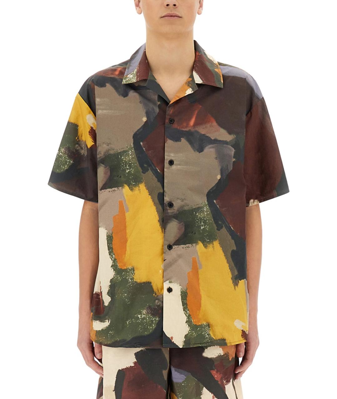 J.W.ANDERSON Мульти хлопковая кэжуал рубашка, фото 2