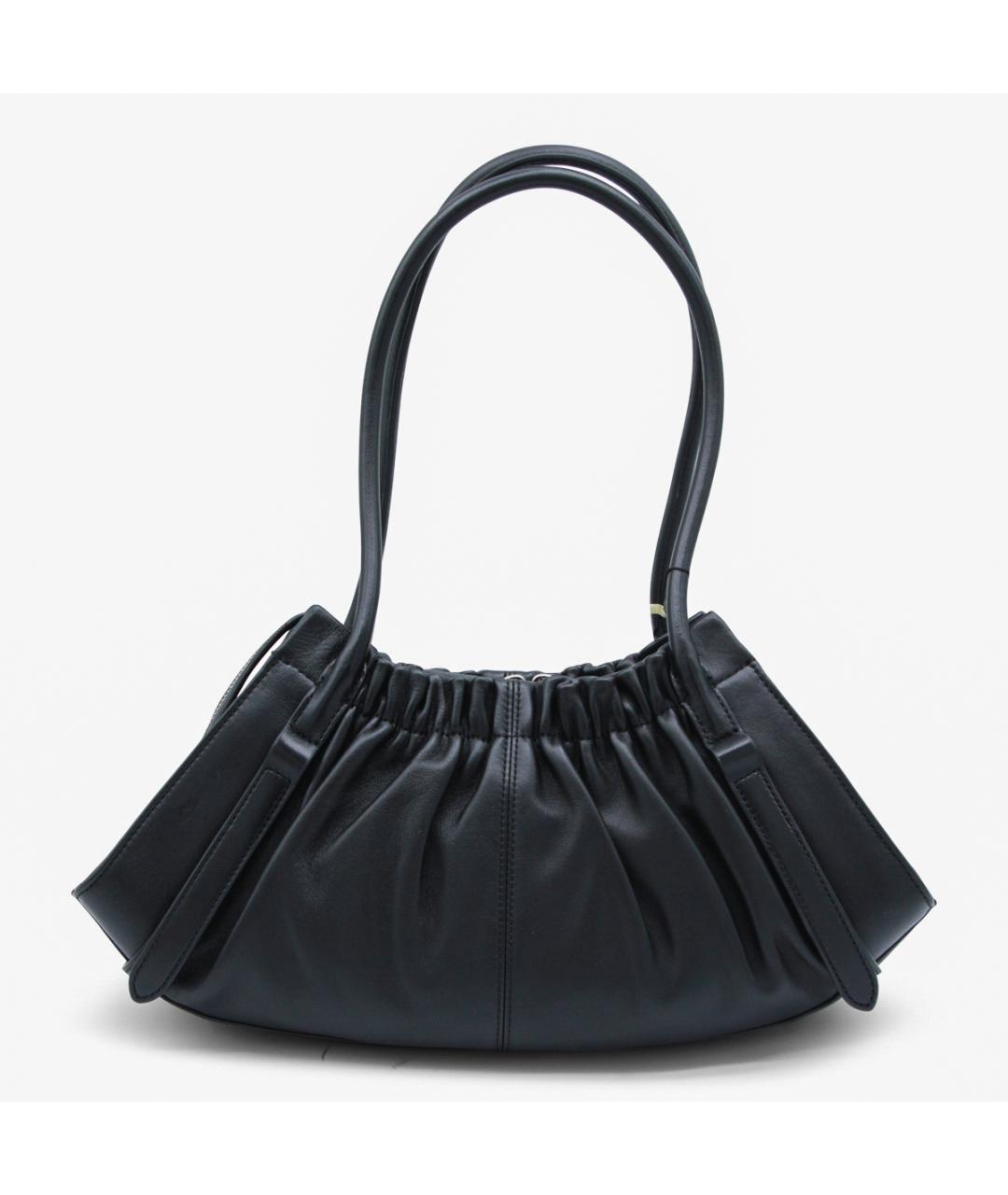 MARC JACOBS Черная кожаная сумка тоут, фото 3