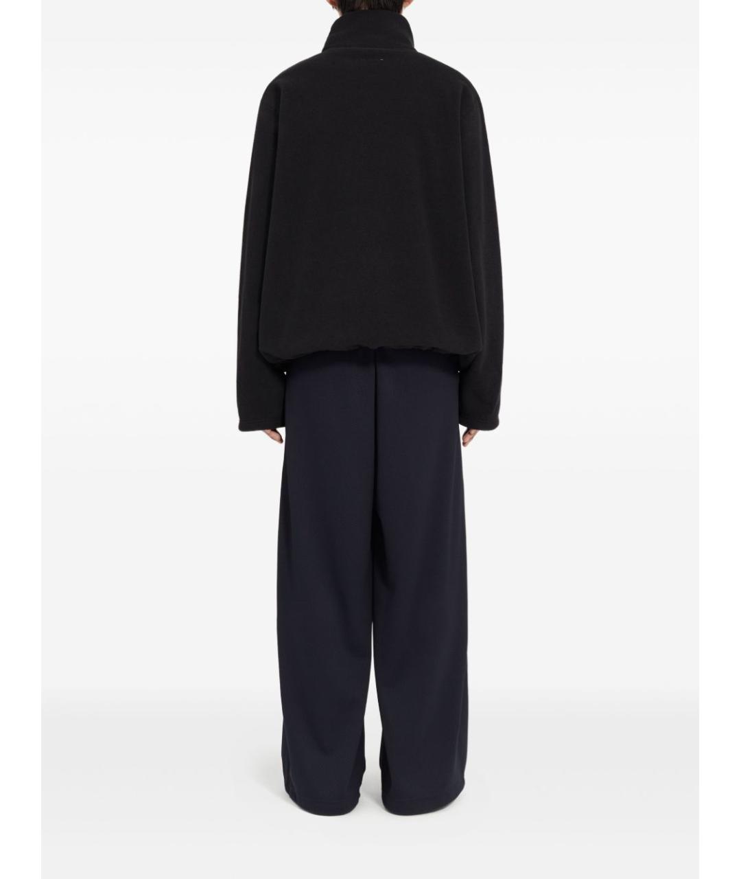 MM6 MAISON MARGIELA Черный полиэстеровый джемпер / свитер, фото 5