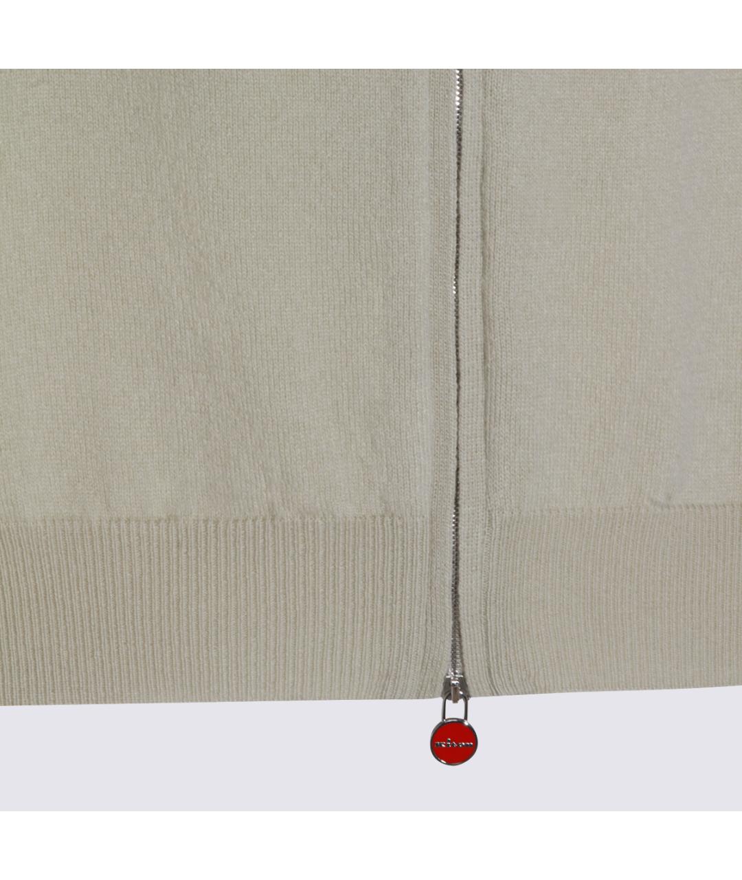 KITON Зеленый кашемировый кардиган, фото 3