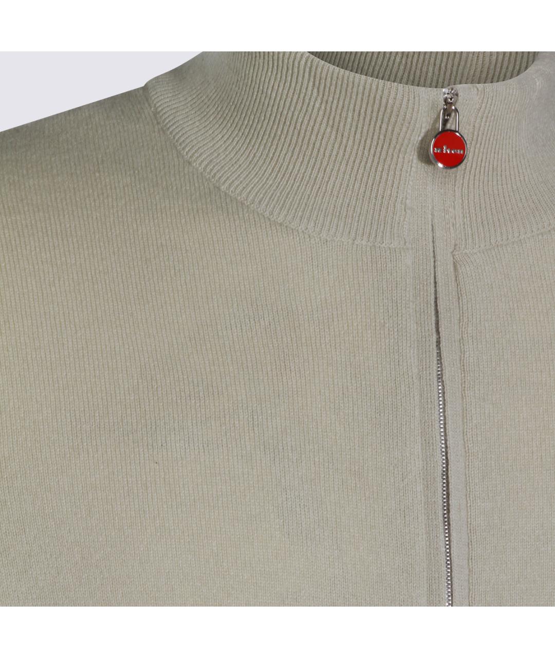 KITON Зеленый кашемировый кардиган, фото 4