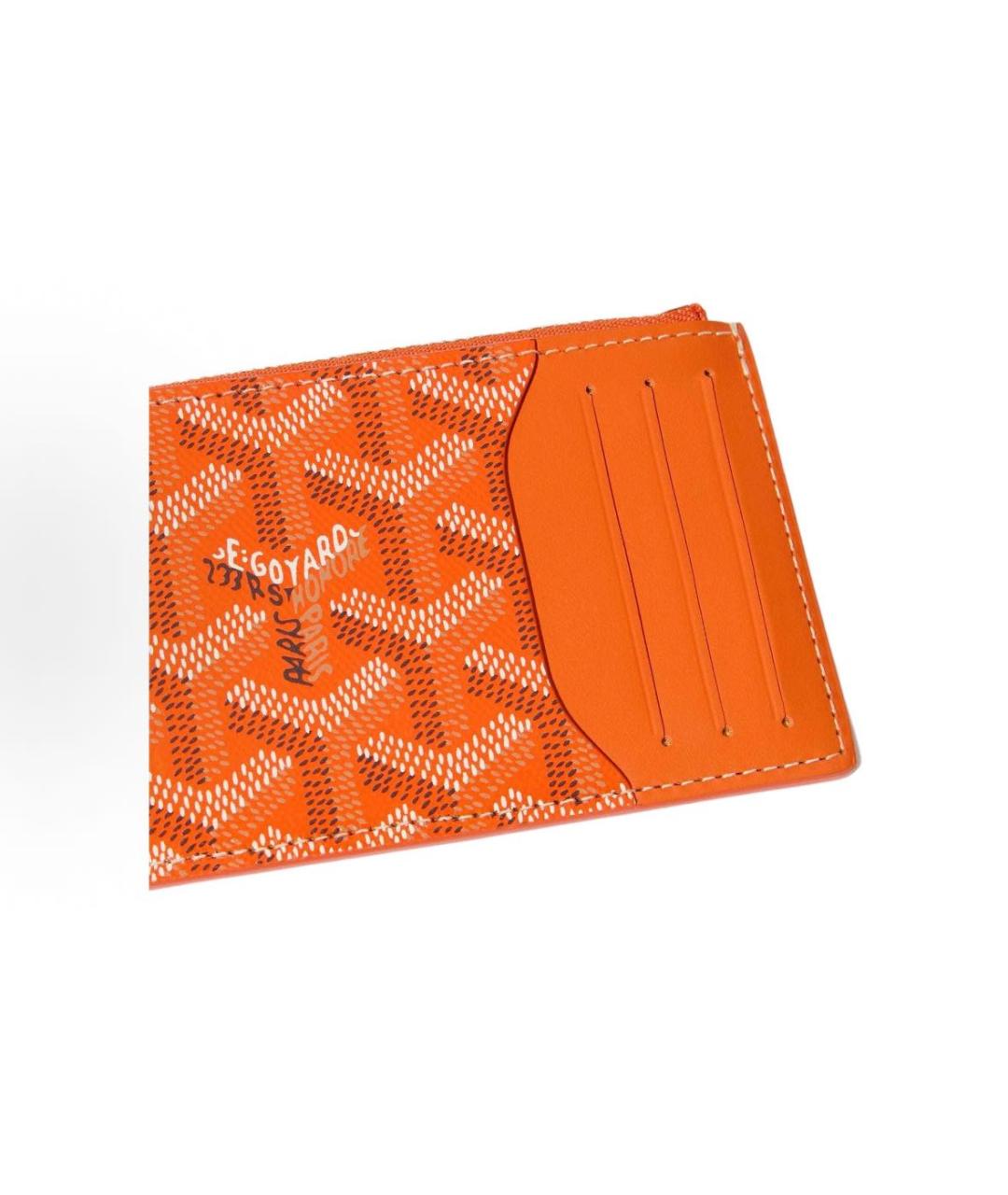 GOYARD Оранжевый кардхолдер, фото 3
