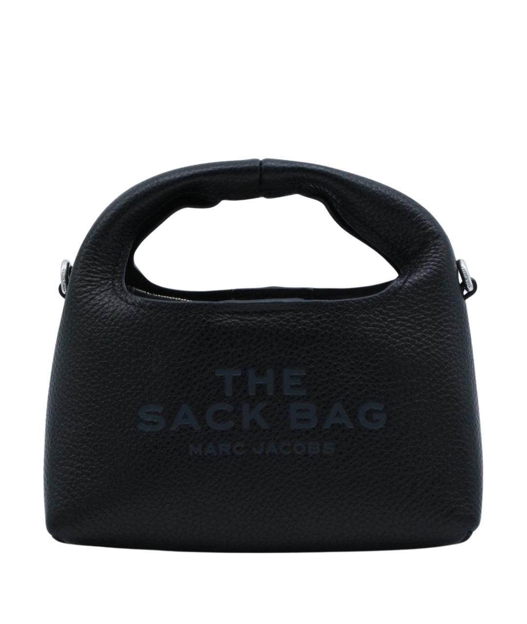 MARC JACOBS Черная кожаная сумка через плечо, фото 1