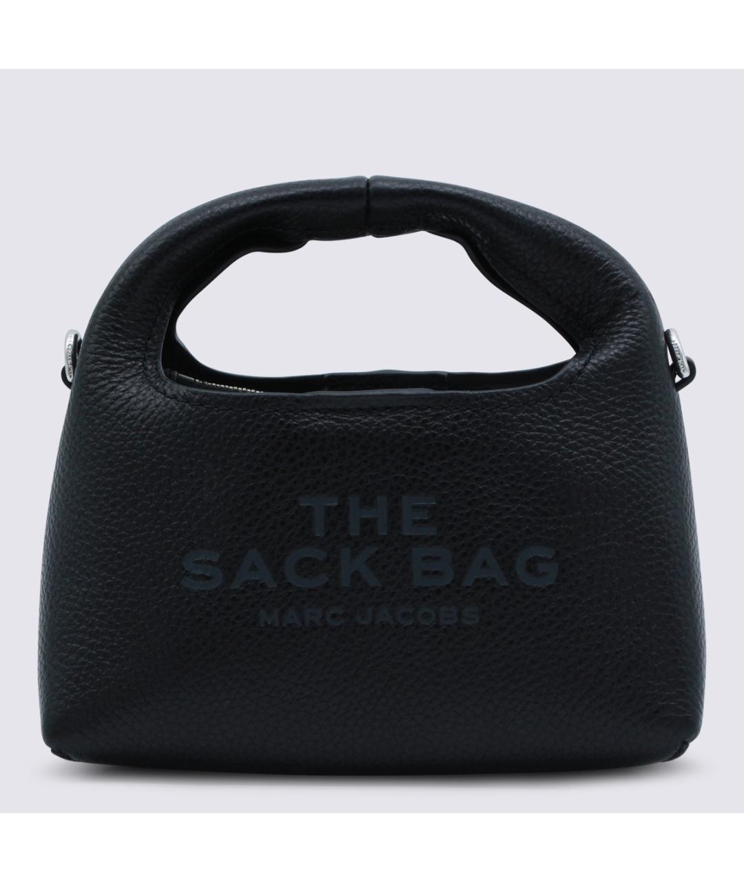 MARC JACOBS Черная кожаная сумка через плечо, фото 5